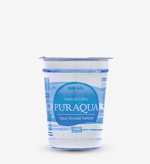 Água Mineral Natural Puraqua 200ml
